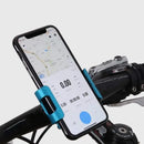 Suporte de telefone para bicicleta e motocicleta com rotação 360 °, liga de alumínio, antiderrapante, suporte para GPS, suporte para telefone de bicicleta para iPhone