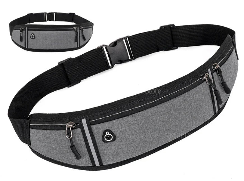 Pochete unissex para corrida, cinto esportivo, bolsa de cintura para homens, ciclismo, bolsa para celular, suporte à prova d'água, bolsa de cintura para corrida, feminina