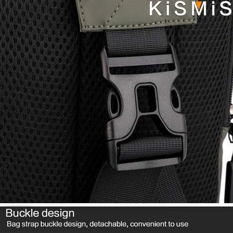 Bolsa tiracolo masculina de alta capacidade, bolsa esportiva para viagem, bolsa masculina moderna