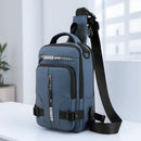 Bolsa tiracolo masculina de alta capacidade, bolsa esportiva para viagem, bolsa masculina moderna