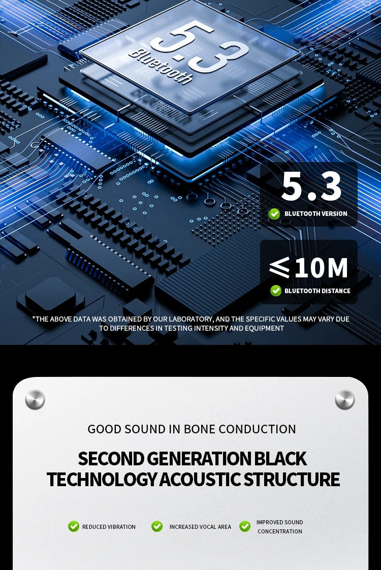 Fones de ouvido de condução óssea Xiaomi Mijia Bluetooth 5.3 Fones de ouvido esportivos sem fio com gancho para orelha Fone de ouvido à prova d'água para corrida e direção