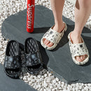 Chinelos para mulheres, uso externo no verão, novos para uso interno, para casa, banheiro, chuveiro, antiderrapantes, chinelos domésticos para homens Zyt2411