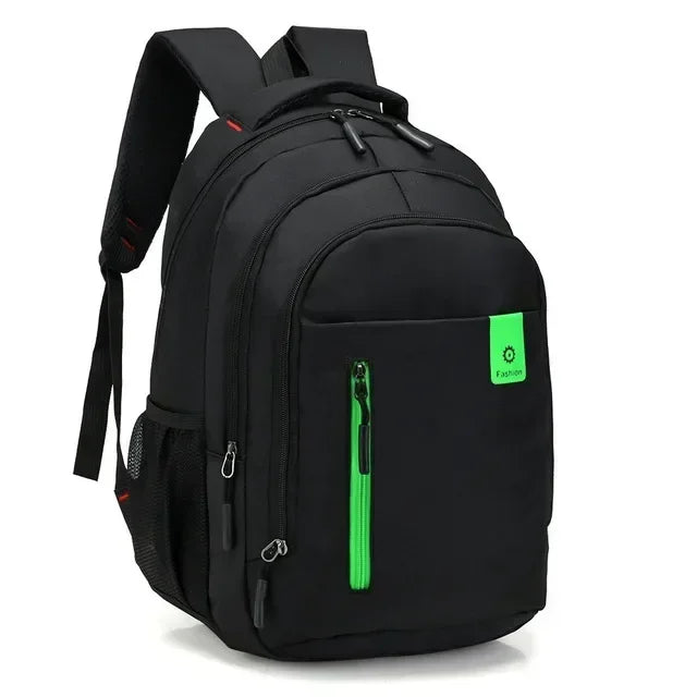 Mochila masculina Oxford para computador, bolsa de negócios, mochila à prova d'água, mochila de lazer, viagem, mochila de estudante do ensino médio para homens
