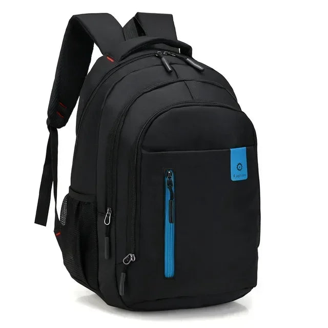 Mochila masculina Oxford para computador, bolsa de negócios, mochila à prova d'água, mochila de lazer, viagem, mochila de estudante do ensino médio para homens