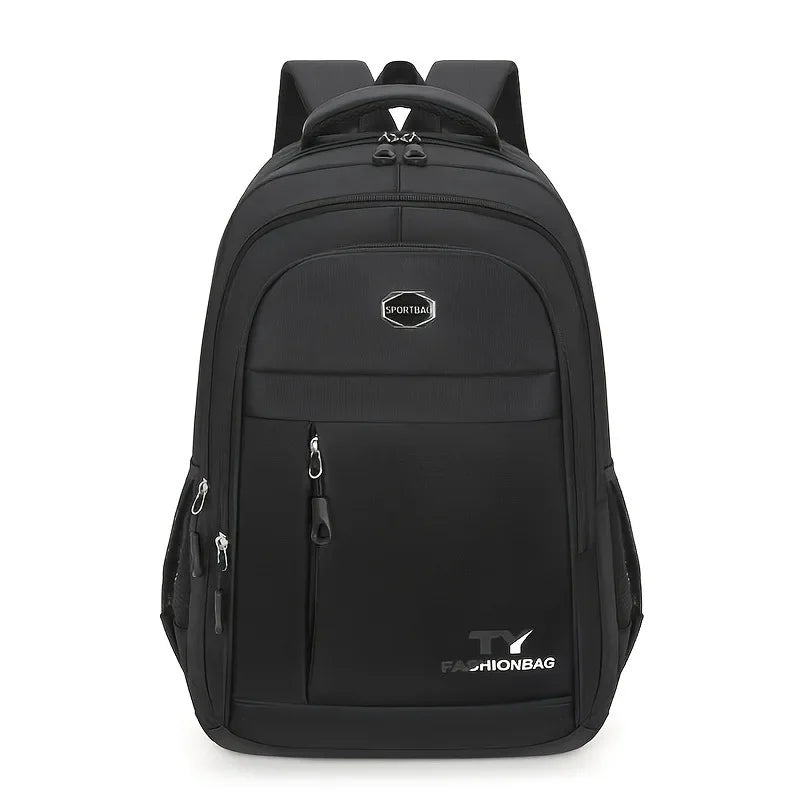 1 Mochila Unissex, Mochila Casual Impermeável de Grande Capacidade, Mochila Ajustável para Computador