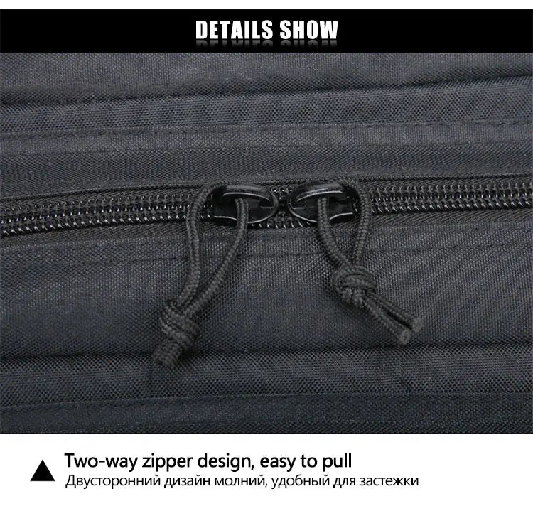 Mochila tática masculina de grande capacidade 50L, 3P, com costas macias, à prova d'água, para atividades ao ar livre, caminhadas, acampamentos e caça