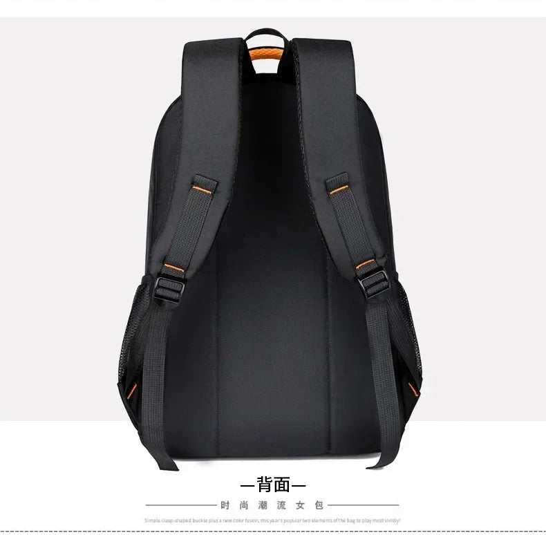 Mochila masculina Oxford para computador, bolsa de negócios, mochila à prova d'água, mochila de lazer, viagem, mochila de estudante do ensino médio para homens