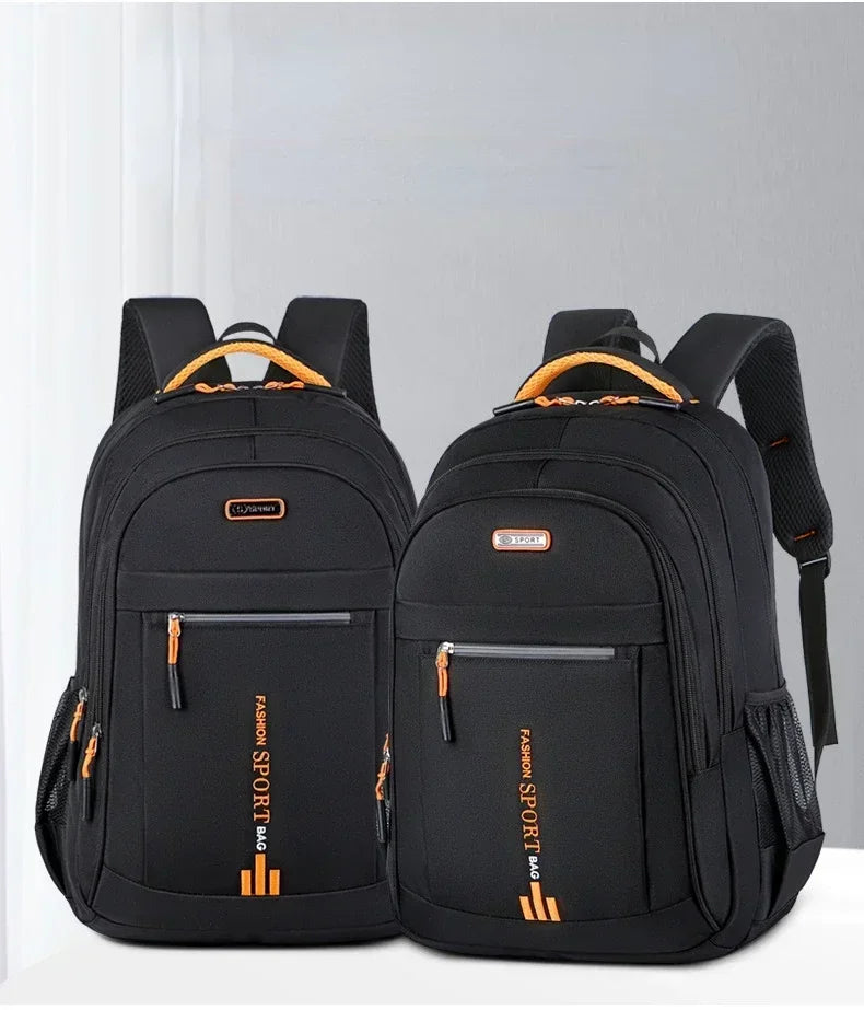 Mochila masculina Oxford para computador, bolsa de negócios, mochila à prova d'água, mochila de lazer, viagem, mochila de estudante do ensino médio para homens
