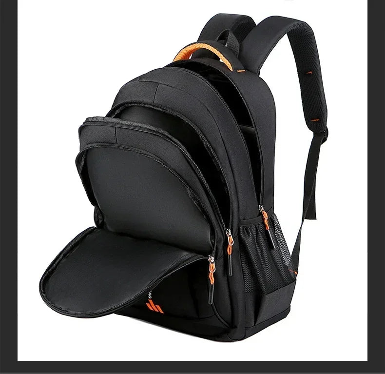 Mochila masculina Oxford para computador, bolsa de negócios, mochila à prova d'água, mochila de lazer, viagem, mochila de estudante do ensino médio para homens