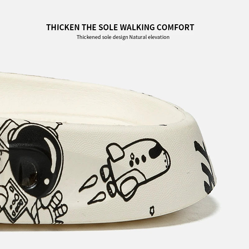 Chinelos para mulheres, uso externo no verão, novos para uso interno, para casa, banheiro, chuveiro, antiderrapantes, chinelos domésticos para homens Zyt2411