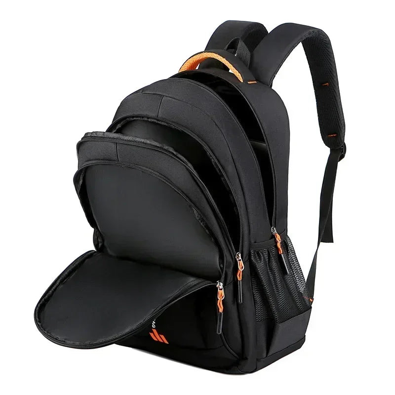 Mochila masculina Oxford para computador, bolsa de negócios, mochila à prova d'água, mochila de lazer, viagem, mochila de estudante do ensino médio para homens