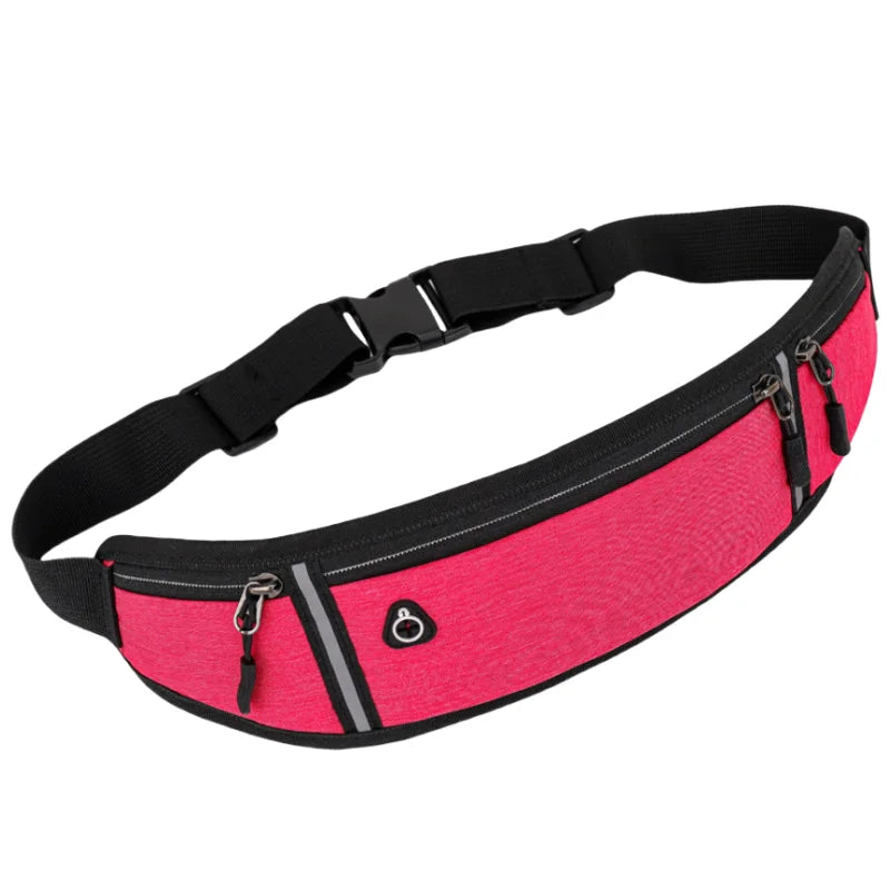Pochete unissex para corrida, cinto esportivo, bolsa de cintura para homens, ciclismo, bolsa para celular, suporte à prova d'água, bolsa de cintura para corrida, feminina