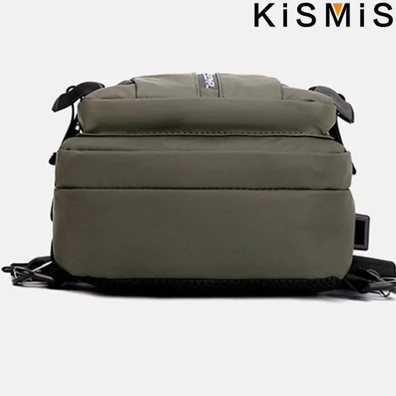 Bolsa tiracolo masculina de alta capacidade, bolsa esportiva para viagem, bolsa masculina moderna