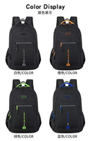 Mochila masculina Oxford para computador, bolsa de negócios, mochila à prova d'água, mochila de lazer, viagem, mochila de estudante do ensino médio para homens