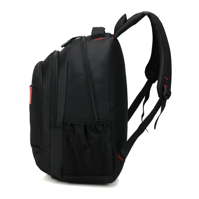 Mochila masculina Oxford para computador, bolsa de negócios, mochila à prova d'água, mochila de lazer, viagem, mochila de estudante do ensino médio para homens