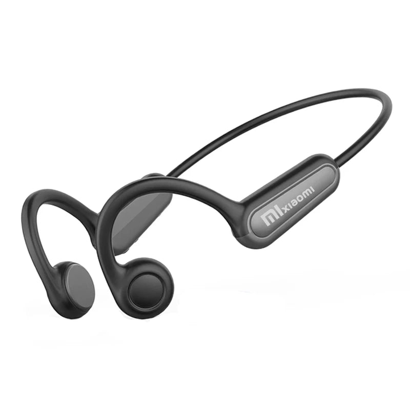 Fones de ouvido de condução óssea Xiaomi Mijia Bluetooth 5.3 Fones de ouvido esportivos sem fio com gancho para orelha Fone de ouvido à prova d'água para corrida e direção