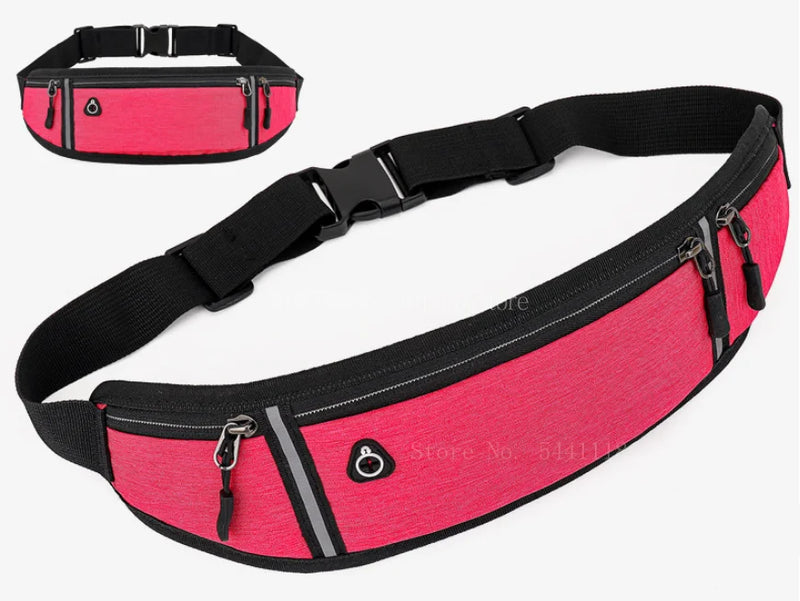 Pochete unissex para corrida, cinto esportivo, bolsa de cintura para homens, ciclismo, bolsa para celular, suporte à prova d'água, bolsa de cintura para corrida, feminina