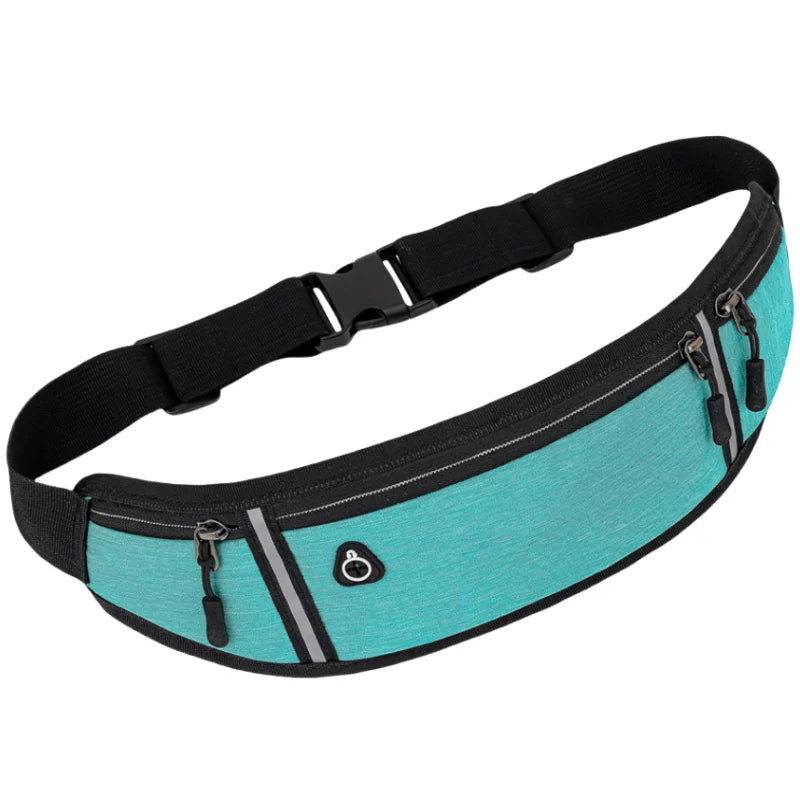 Pochete unissex para corrida, cinto esportivo, bolsa de cintura para homens, ciclismo, bolsa para celular, suporte à prova d'água, bolsa de cintura para corrida, feminina