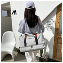 Bolsa de ginástica de viagem de grande capacidade, bagagem de curta distância, bolsas de fitness portáteis, bolsas de ombro crossbody, bolsas esportivas masculinas à prova d'água B