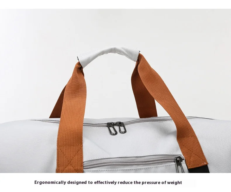 Bolsa de ginástica de viagem de grande capacidade, bagagem de curta distância, bolsas de fitness portáteis, bolsas de ombro crossbody, bolsas esportivas masculinas à prova d'água B