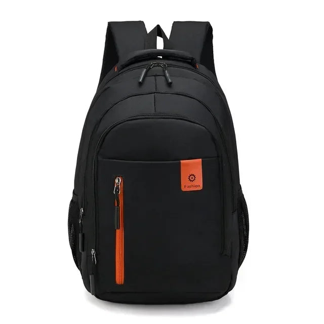 Mochila masculina Oxford para computador, bolsa de negócios, mochila à prova d'água, mochila de lazer, viagem, mochila de estudante do ensino médio para homens