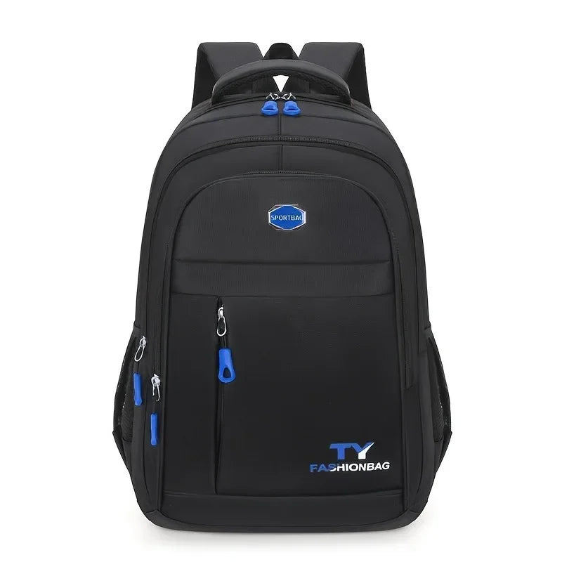 1 Mochila Unissex, Mochila Casual Impermeável de Grande Capacidade, Mochila Ajustável para Computador