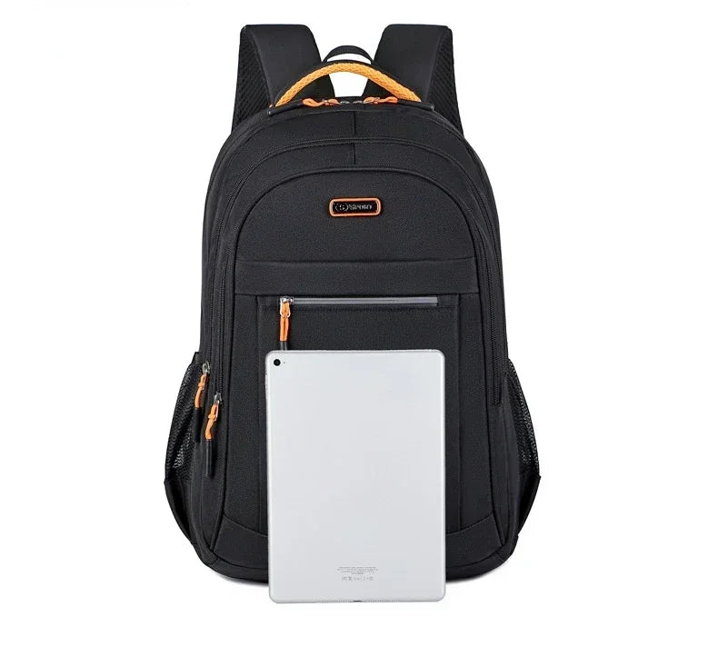 Mochila masculina Oxford para computador, bolsa de negócios, mochila à prova d'água, mochila de lazer, viagem, mochila de estudante do ensino médio para homens