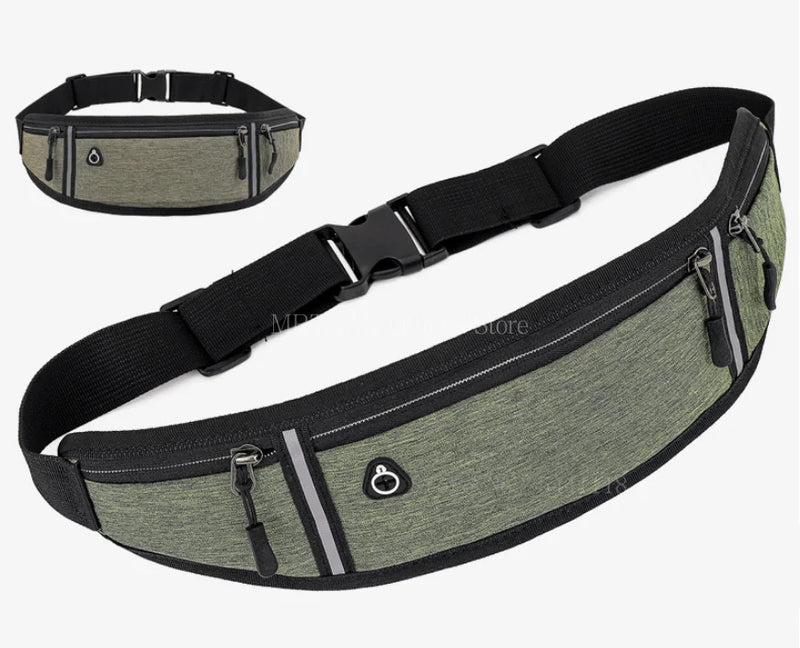 Pochete unissex para corrida, cinto esportivo, bolsa de cintura para homens, ciclismo, bolsa para celular, suporte à prova d'água, bolsa de cintura para corrida, feminina
