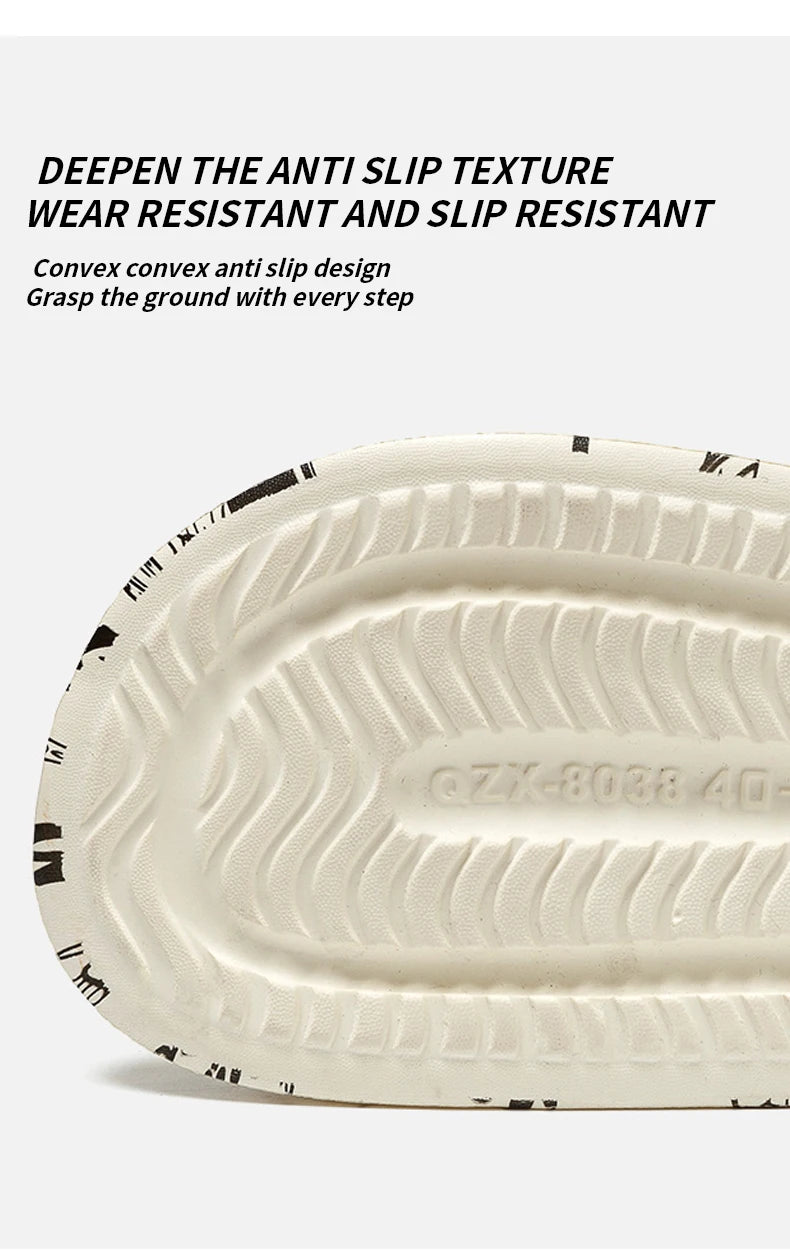 Chinelos para mulheres, uso externo no verão, novos para uso interno, para casa, banheiro, chuveiro, antiderrapantes, chinelos domésticos para homens Zyt2411