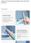 Barbeador elétrico para animais de estimação, aparador profissional de pelos para cães e gatos, suprimentos para aparar pelos dos pés, artefato para tosa de animais de estimação, cabeleireiro