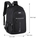 Mochila masculina Oxford para computador, bolsa de negócios, mochila à prova d'água, mochila de lazer, viagem, mochila de estudante do ensino médio para homens
